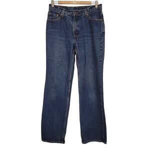 Vintage 90s 517 Levis Boot Cut Low Rise Blue Denim Jeans 11 Jr. M Cotton (29x31)